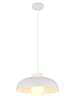 Globo lighting Lampa wisząca "Lowe" w kolorze białym - wys. 120 x Ø 38 cm