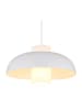 Globo lighting Hanglamp "Lowe" wit - (H)120 x Ø 38 cm