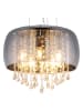 Globo lighting Hanglamp grijs - (H)120 x Ø 35 cm