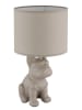 Globo lighting Tafellamp "Dogo" beige - (B)23,3 x (H)40 x (D)22 cm