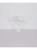 Globo lighting Decoledlamp "Love" wit - (B)18,5 x (H)32 x (D)10 cm