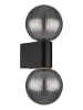 Globo lighting Wandleuchte ''Ander'' in Schwarz - (L)26,5 x (B)10 cm