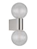 Globo lighting Lampa ścienna LED "Ander" w kolorze srebrnym - 10 x 26 cm