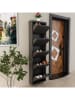 Scandinavia Concept Schoenenkast antraciet - (B)50 x (H)169 x (D)15 cm