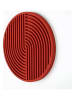 Scandinavia Concept Wanddecoratie rood - Ø 33 cm
