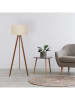 Scandinavia Concept Standleuchte in Beige/ Braun - (H)140 x Ø 38 cm