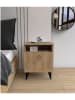 Scandinavia Concept Nachtkastje "Barlo" lichtbruin - (B)40 x (H)52 x (D)35 cm