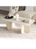 Scandinavia Concept Salontafel "Becaj" beige - (B)120 x (H)41,4 x (D)60 cm