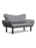 Scandinavia Concept Sofa "Chatto" w kolorze szarym - 140 x 70 x 65 cm