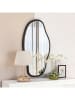 Scandinavia Concept Spiegel "Couldy" in Schwarz - (B)85 x (H)45 cm