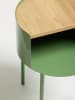 Scandinavia Concept Beistelltisch "Espen" in Grün - (H)56 x Ø 40 cm