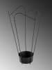 Scandinavia Concept Stojak w kolorze czarnym na parasole - wys. 60 x Ø 37 cm