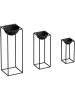 Scandinavia Concept 3er-Set: Blumenständer in Schwarz