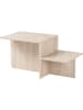 Scandinavia Concept Beistelltisch "Harmony" in Beige - (B)90 x (H)40 x (T)45 cm