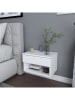 Scandinavia Concept Nachttisch in Weiß - (B)44,5 x (H)32 x (T)29 cm