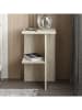 Scandinavia Concept Stolik nocny "Leray" w kolorze beżowym - 36 x 60 x 36 cm