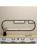 Scandinavia Concept Lustro "Magnum" w kolorze czarnym - 40 x 120 x 2,2 cm