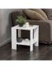 Scandinavia Concept Beistelltisch "Midi Yan" in Weiß - (B)40 x (H)40 x (T)42 cm