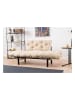 Scandinavia Concept Sofa "Nitta" beige - (B)155 x (H)85 x (D)73 cm