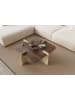 Scandinavia Concept Couchtisch in Braun/ Beige - (B)90 x (H)35 x (T)90 cm