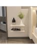 Scandinavia Concept Stolik nocny w kolorze kremowym - 45 x 19,5 x 23,8 cm