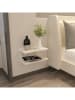 Scandinavia Concept Stolik nocny w kolorze kremowym - 45 x 19,5 x 23,8 cm