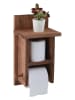 Scandinavia Concept Toiletrolhouder bruin - (B)35 x (H)19 x (D)8 cm