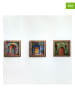Scandinavia Concept 3er-Set: Gerahmte Kunstdrucke - (B)16 x (H)16 cm