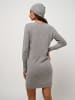 AUTHENTIC CASHMERE Kasjmieren jurk "Armet" grijs