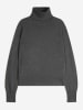 AUTHENTIC CASHMERE Kasjmieren coltrui "Cassy" antraciet