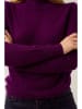 AUTHENTIC CASHMERE Kaschmir-Pullover "Eileen" in Pflaume