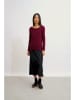 AUTHENTIC CASHMERE Kasjmieren trui "Epéna" bordeaux