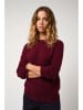 AUTHENTIC CASHMERE Kaschmir-Pullover "Etret" in Bordeaux