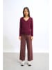 AUTHENTIC CASHMERE Kaschmir-Pullover "Galise" in Bordeaux