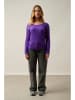 AUTHENTIC CASHMERE Kaszmirowy sweter "Lafon" w kolorze fioletowym