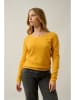 AUTHENTIC CASHMERE Kaszmirowy sweter "Lafon" w kolorze musztardowym