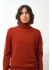 AUTHENTIC CASHMERE Kaschmir-Rollkragenpullover "Bange" in Braun