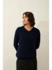 AUTHENTIC CASHMERE Kaschmir-Pullover "Jardon" in Dunkelblau