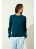 AUTHENTIC CASHMERE Kasjmieren trui "Nolan" petrol