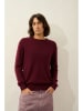 AUTHENTIC CASHMERE Kasjmieren trui "Victo" bordeaux