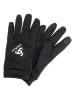 Odlo Rękawiczki funkcyjne "Strechfleece" w kolorze czarnym