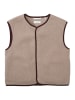 Marc O'Polo Junior Fleeceweste in Beige/ Rot
