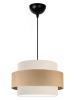 Opviq Hanglamp crème/beige - (H)70 x Ø 30 cm