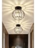 Opviq Lampa sufitowa w kolorze czarnym - wys. 20 x Ø 20 cm