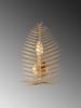 Opviq Wandlamp "Leaf" goudkleurig - (B)20 x (H)30 cm