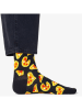 Happy Socks Socken in Schwarz/ Gelb