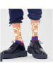 Happy Socks Socken in Blau/ Beige