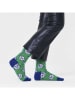 Happy Socks 2er-Set: Socken in Grün/ Blau