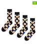 Happy Socks Skarpety (2 pary) w kolorze czarnym