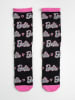 Lucky Socks 3-delige set: sokken "Barbie" wit/roze/zwart